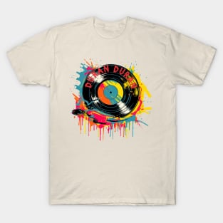 Duran Duran Splash Colorful T-Shirt